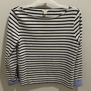 J. Crew Striped Boat Shirt
